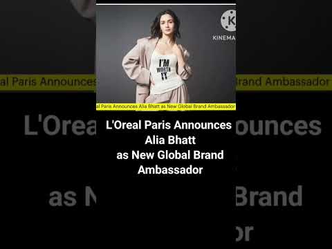 Alia Bhatt new brand ambassadors #currentaffairs #suscribe #gk #staticgk #news