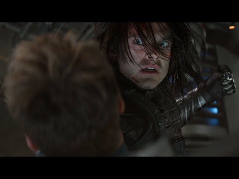 캡틴 vs 윈터 솔져 마지막 싸움 장면 | 캡틴 아메리카: 윈터 솔져 (Captain America: The Winter Soldier, 2014) [4K]