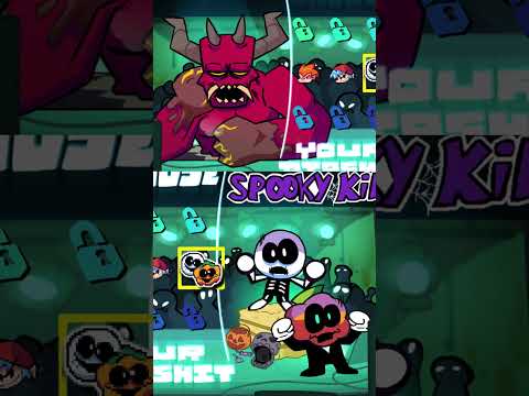 Spooky Kids Playable FNF Pico Update (Fanmade Concept Mod) #fnfweek8 #fnfupdate #shorts