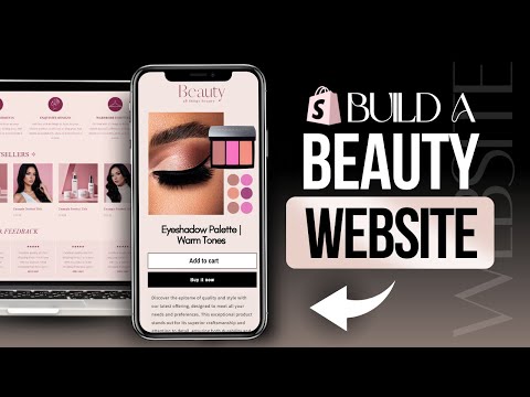 How To Make A Beauty Shopify Website | Step By Step Tutorial 2024