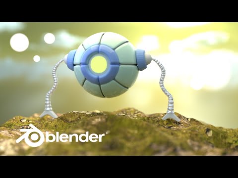 How to Model a Simple Robot | Blender Tutorial (Fast)