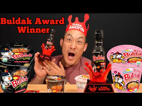 2X FIRE NOODLES- Buldak Award Winner!