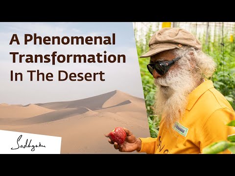 UAE's Largest Organic Farm Hosts Sadhguru & #SaveSoil