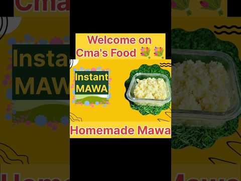 Homemade MAWA Recipe |#shorts#ytshorts# #shortsfeed#newyear #humor # like#youtube#live #Cma's Food💐