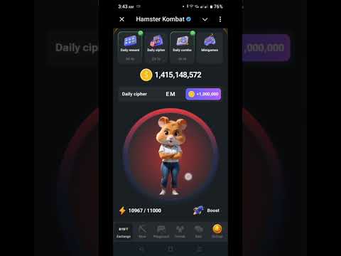 Hamster kombat Daily cipher 10/9/24