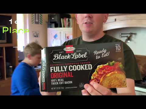 ★★★★★ TOP 5 Pre-cooked BACON Test - e2Ten Tasting Test: Hormel Black Label Fully Cooked Bacon WINNER