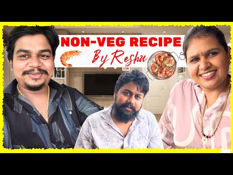 ತುಂಬ ದಿನದ ನಂತರ ನಾನ್ ವೆಜ್ ಊಟ 🤩🤩 | Naati Koli Sambar | Prawn Pepper Fry | Likhith Shetty Vlogs