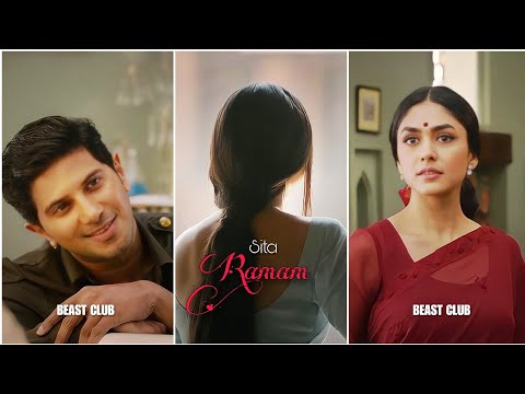 Sita Raman Sad WhatsApp Status | Saware Lofi | Dulquer Salmaan Status | Sita Raman Status |