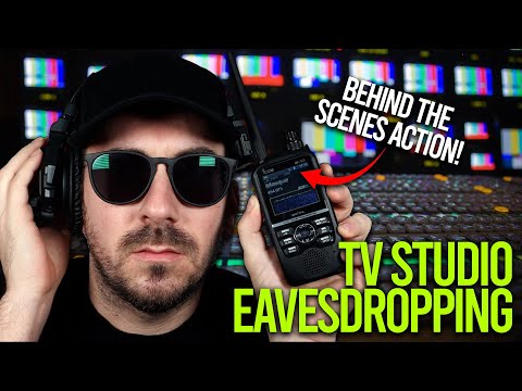 Eavesdropping On TV Studios - Microphones, Radios & More!