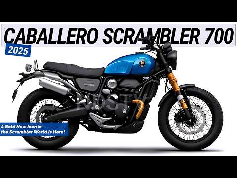 2025 CABALLERO  SCRAMBLER 700: A Bold New Icon in the Scrambler World is Here!