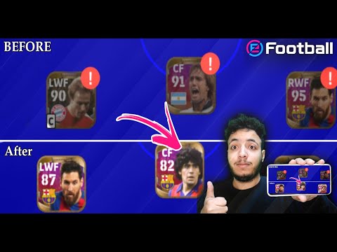 HOW TO RENEW CONTACT OF PLAYERS IN eFootBall 2022 Mobile