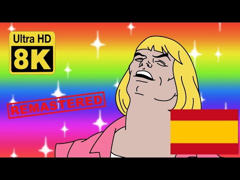 HE-MAN INTRO 1983 8k  Latino ( Remastered with Neural Network AI)