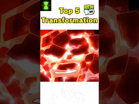 5 coolest transformation moments in Ben 10 classic #ben10herotime