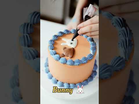 95-Retro cartoon hand-painted CAKE & DESSERT #desset #cake #food