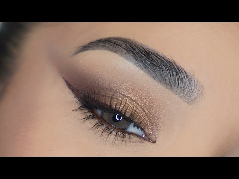 Glamorous Brown Makeup for Christmas!