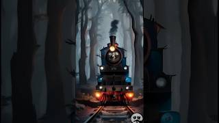 Thomas the train as dark #like #subscribe #shorts #ghost #scary #creepy #ghostattack