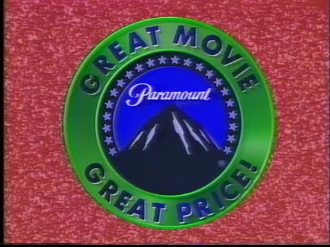 Paramount's "Great Movies at a Great Price" VHS trailer (1990)