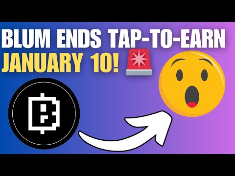 🚨 BLUM ENDING TAP-TO-EARN! MASSIVE TOKEN DISTRIBUTION + NEW CHRISTMAS REWARDS! 💰