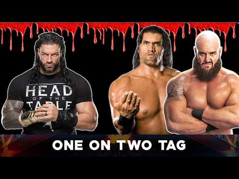 Handicap Match | One vs. Two Tag | Extreme Rules "No DQ" | WWE TLC 2024