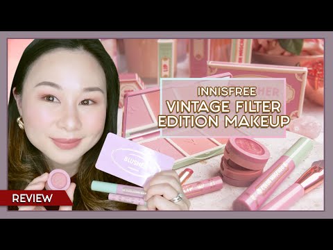 Innisfree Vintage Filter Edition Makeup Review | im_jennytwong