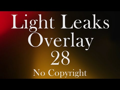 Cinematic Light Leak Overlays | Light Leaks | Full HD | 1920 X 1080 | Stock Video  | LL28