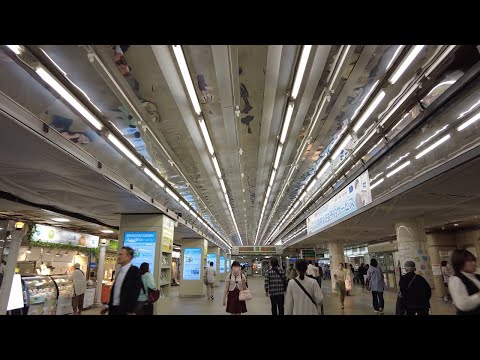 神戸市営地下鉄三宮駅周辺を歩き撮り