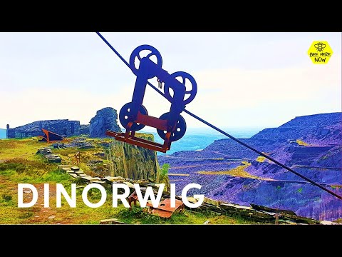 The Huge Disused Slate Quarry of Dinorwig