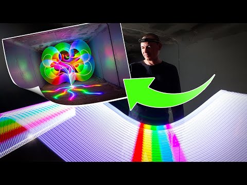 The BRISBANE man who paints with LIGHT!