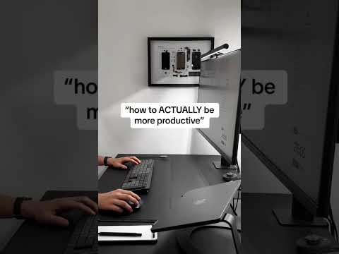 how to ACTUALLY be more productive #productivity #productivityhacks #productivitytips