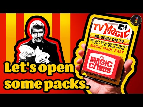 You won't believe how many of these sold! TV MAGIC CARDS by the Magician Marshall Brodin!