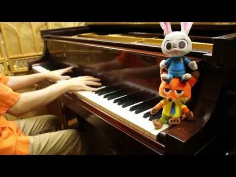 'Try Everything' by Shakira from 'Zootopia' (ズートピア「トライ・エヴリシング」：pianoYN)