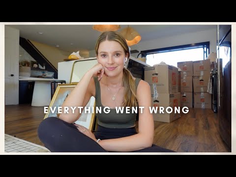 VLOG: it's move in day and everything went wrong