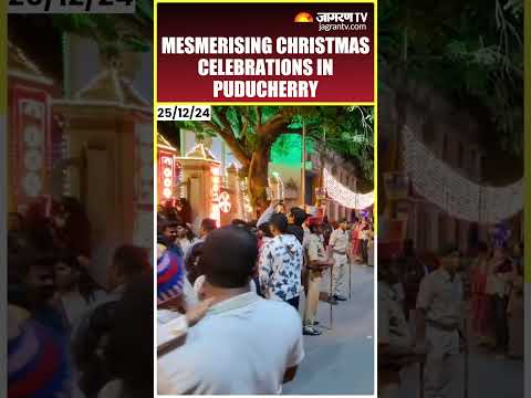 Watch: Puducherry's Unique Christmas Celebration Catches Eyeball | #shorts