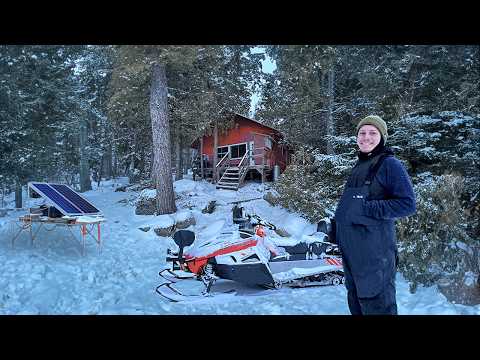 Stranded 6 Days in Remote Cabin - Terrible Winter Conditions