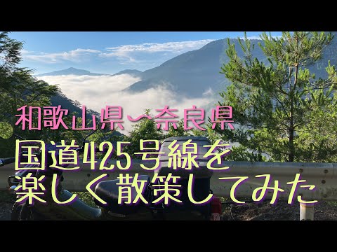 国道425号線を楽しく散策しました♪