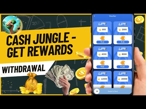 cash jungle - get cash rewards app se paise kaise kamaye 2025 | without investment earning app |