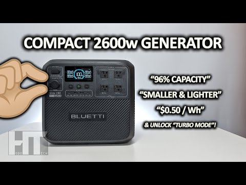 BLUETTI Elite 200 v2 | Crazy Efficient 2600w Portable Solar Power Station