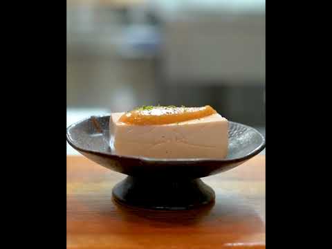 胡麻豆腐 - SESAMI TOFU- Master chef shows his secret recipe!! #shorts