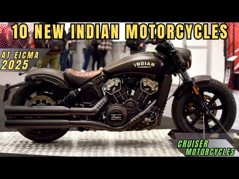 10 Best New Indian Cruiser and Bobber Motorcycles For 2025 At Eicma 2024