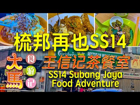 雪州·梳邦食游记：45年王甘香炸鸡～云吞面～虾面 \(•́▽•̀)/ One of the best hawker food restaurant at Subang ~ Food Adventure