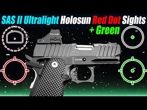 4 Best Bul Armory SAS II Ultralight Holosun Rod Dots + Green Dots