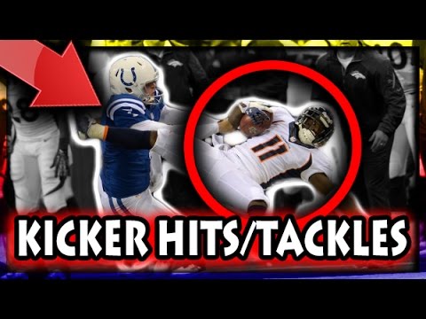 Biggest Kicker Hits/Tackles in Football History