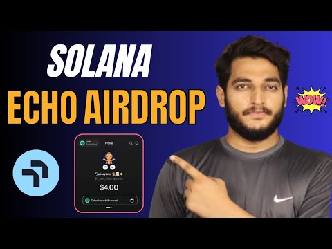 Echo Airdrop Full Details || How To Earn Waves Point In Echo Airdrop || Echo Airdrop By Solana