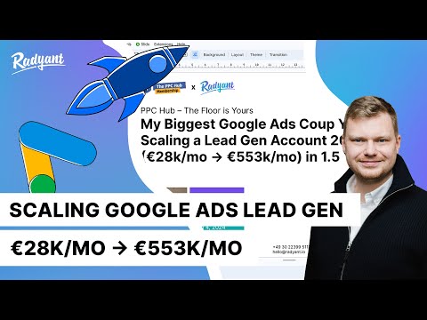 Google Ads Case Study | Scaling From €28k/mo to €553k/mo | Google Ads Lead Gen | PPC Hub