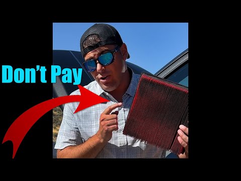 Don't Pay Anyone to Replace Your Engine Air Filter (It's Too Easy) #shorts