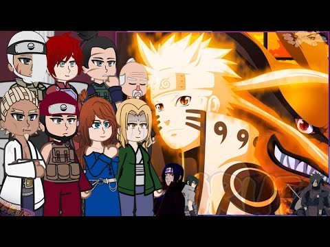 5 Kage + Jonin Commander react to Naruto