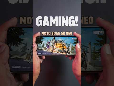 Motorola Edge 50 Neo 5G 🔥 Gaming Test! #shorts #motorolaedge50neo #gaming #bgmi