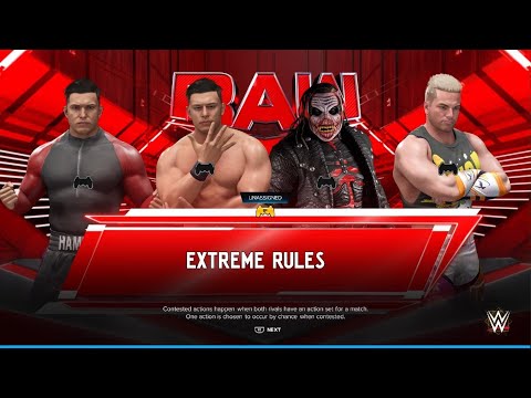 WWE 2K24 AWA Monday night dawn: Mark C vs Max vs Ben Hamilton vs The Fiend