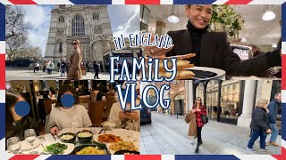 【家族旅行VLOG】家族5人でイギリス旅に行ってきました！