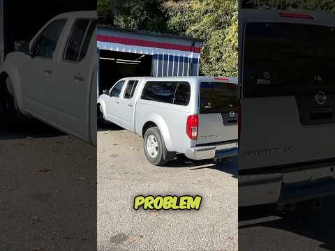 Fixing a Nissan truck I bought for cheap. Part 1 #truck #car #project  #nissan #shorts